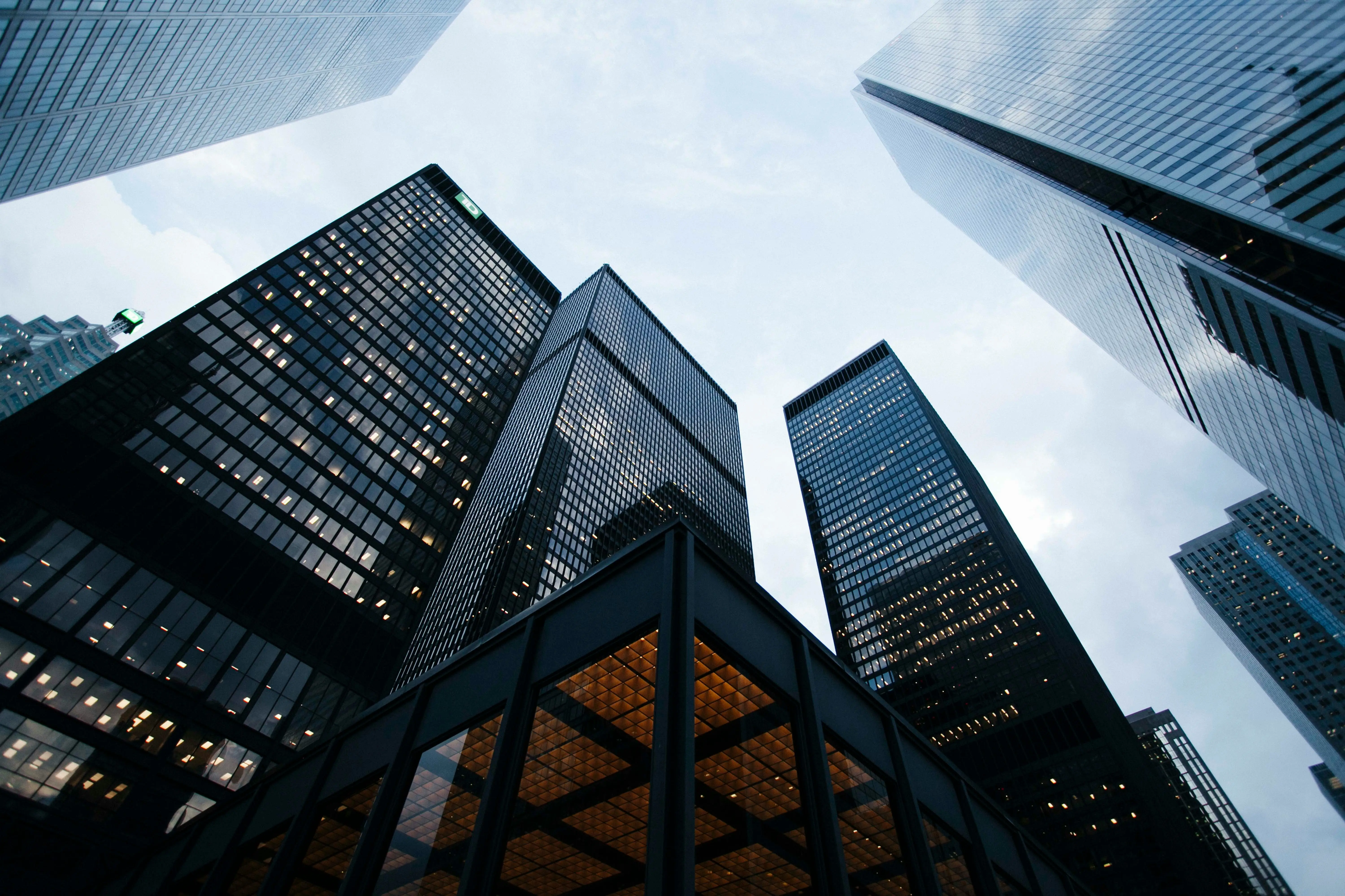 Commercial building with pest control services